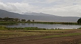 The picnic site in Ngorongoro crater